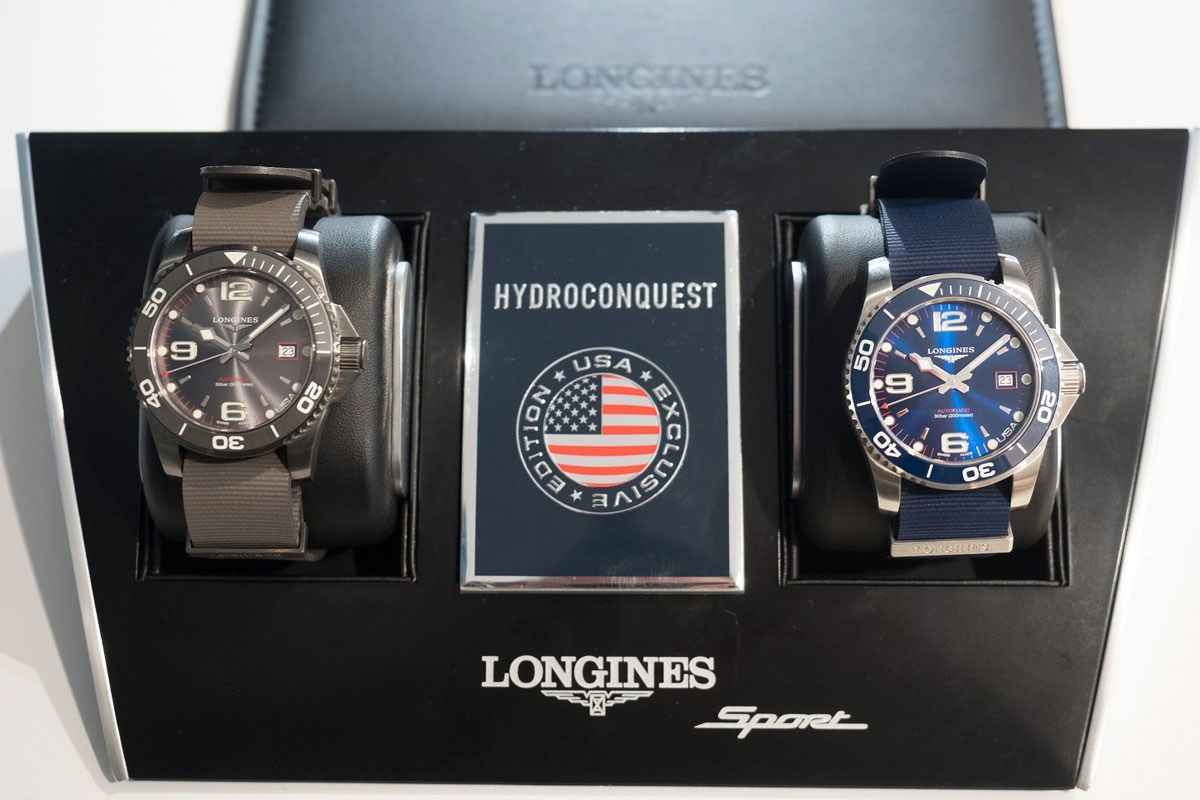 Новые модели часов в дайверской коллекции Longines HydroConquest 