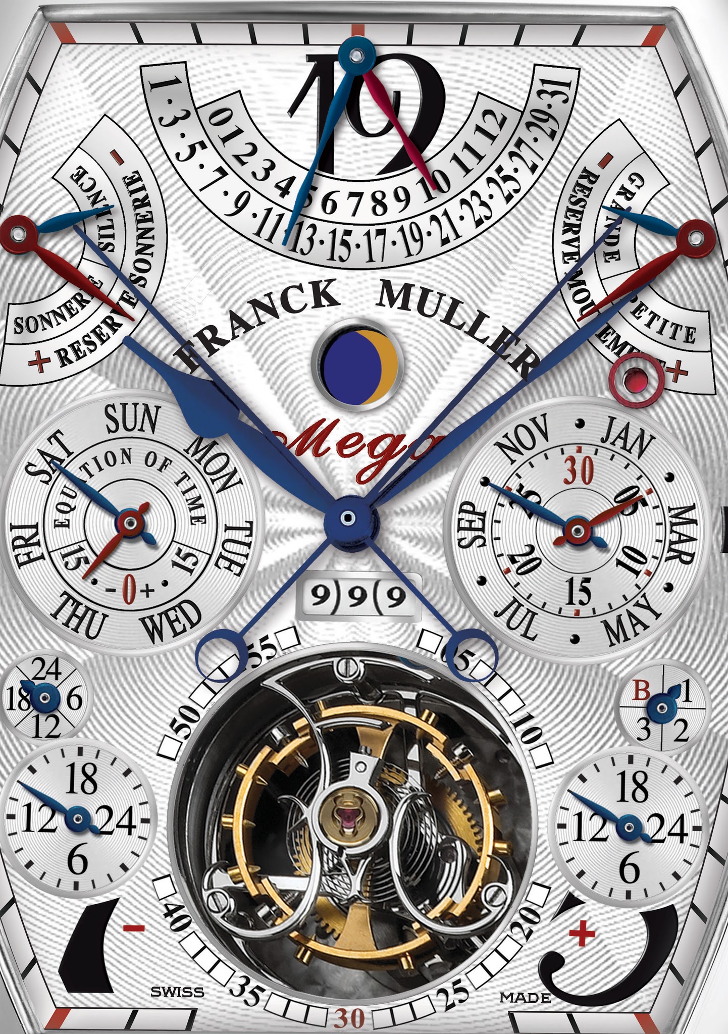 часы Franck Muller Aeternitas Mega 4