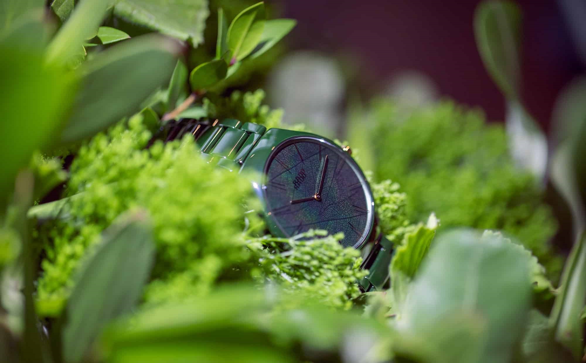 часы Rado True Thinline - зелёный перламутр