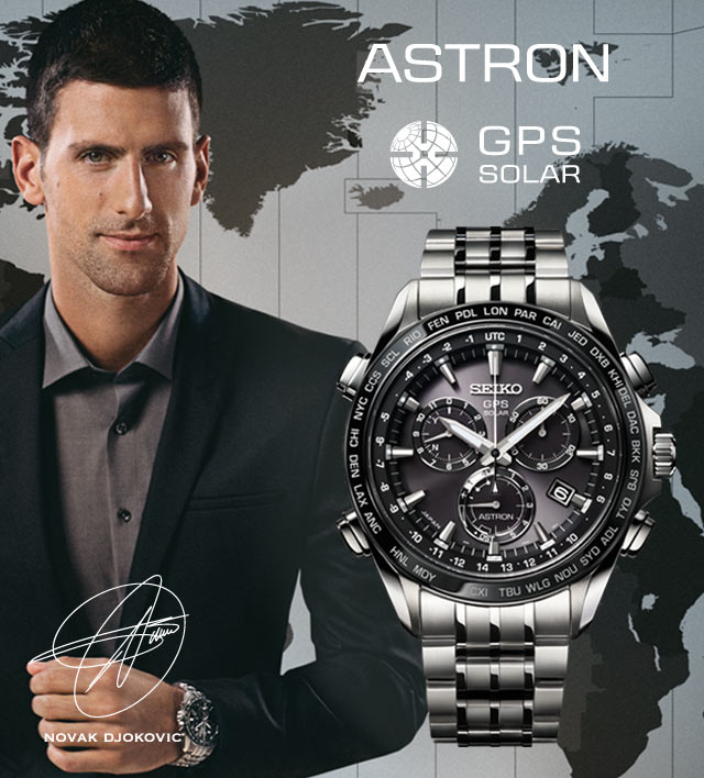 часы Seiko Astron GPS Solar Novak Djokovic