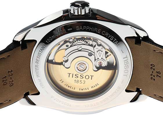 Обзор часов Tissot Mens Couturier Black Dial T035.407.16.051.00 - 2
