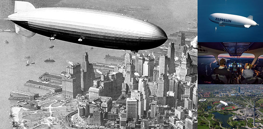 Элегантный ретно-стиль часов Zeppelin