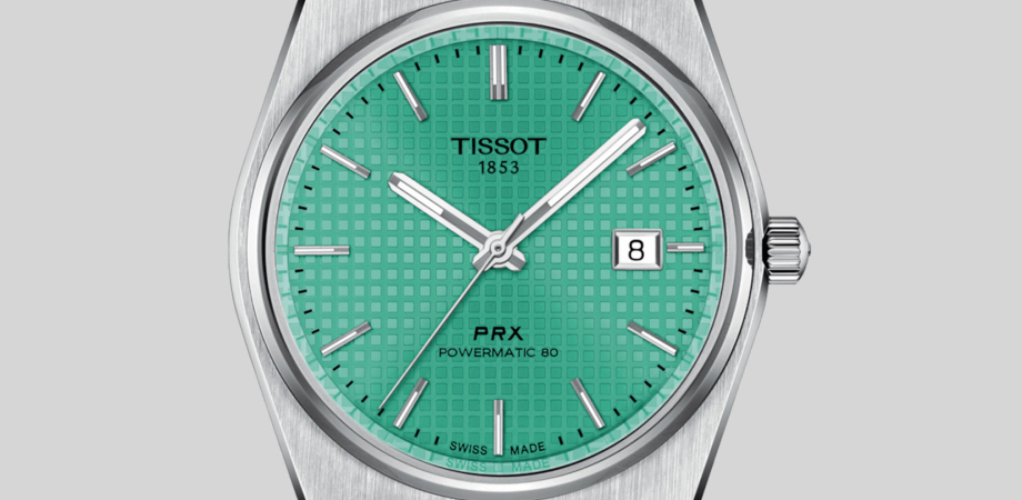 Долгожданные мятно-зеленые часы Tissot PRX Powermatic 80 и новый