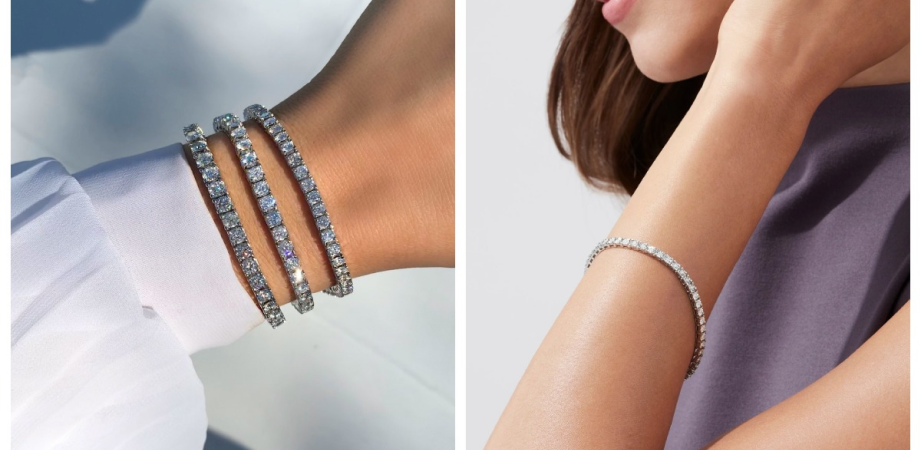 браслет усипаний кристалами Swarovski