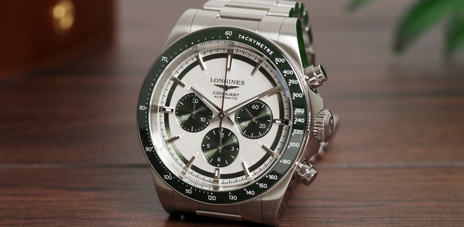 Обзор новых часов Longines Conquest Chronograph 42 mm|DEKA.ua