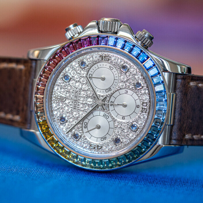 Первая в истории модель Rolex Daytona «Rainbow»|DEKA.ua