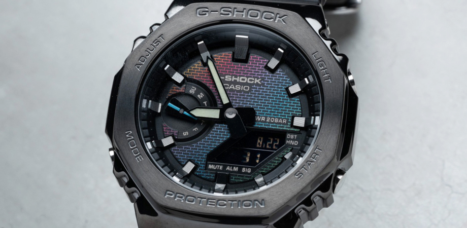 Новая коллекция Casio G-Shock Rainbow Brick Wall|DEKA.ua