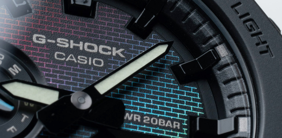 Нова колекція Casio G-Shock Rainbow Brick Wall|DEKA.ua