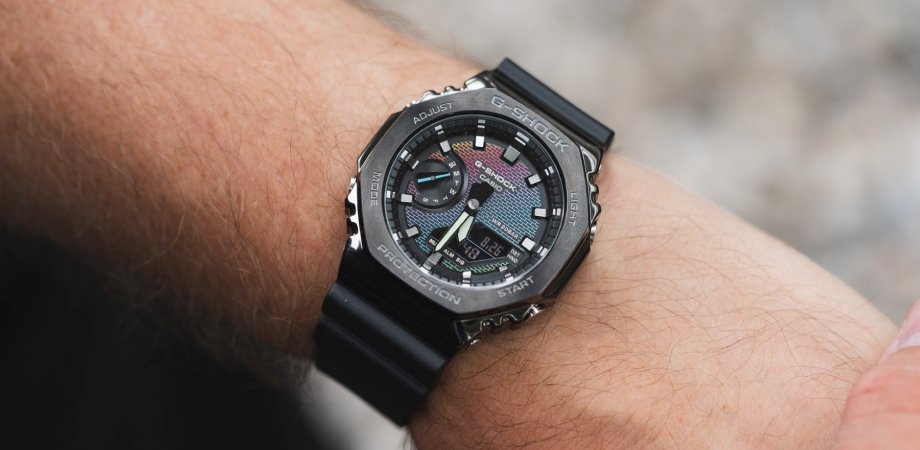 Нова колекція Casio G-Shock Rainbow Brick Wall|DEKA.ua