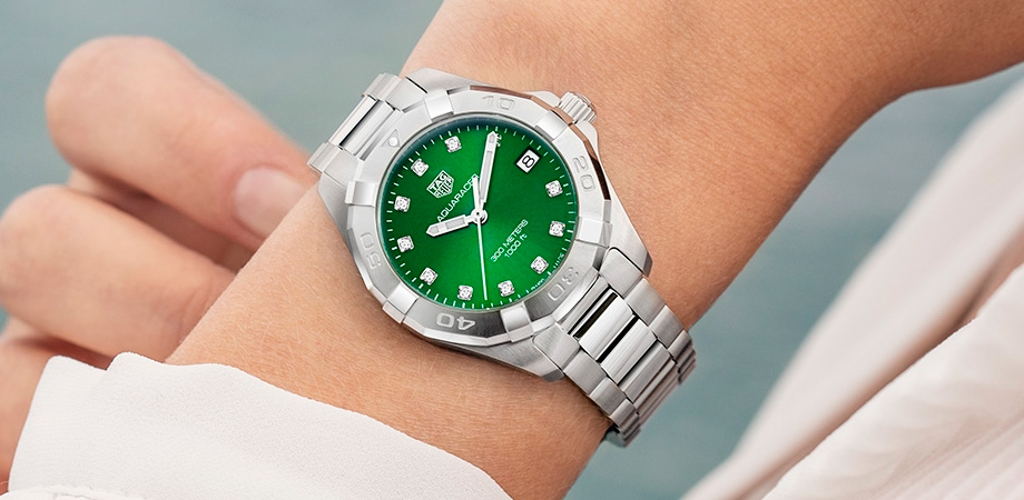 TAG Heuer стає зеленим з годинником Aquaracer