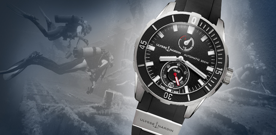 годинник Ulysse Nardin Diver Chronometer Great White Limited Edition