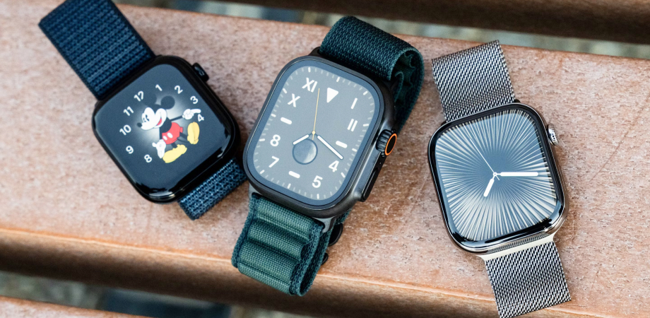 Две модели Apple Watch Series 10 и Ultra 2 Black