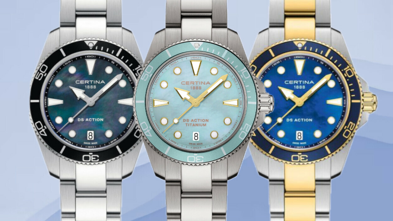 marina Certina DS Action 34.5mm: Швейцарский стиль, проверенный эпохой