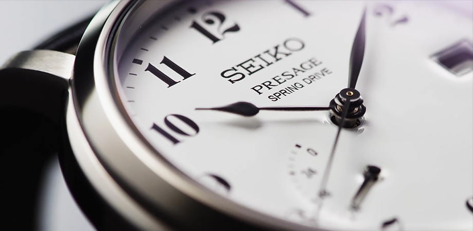 часы Seiko Presage Prestige Line Enamel Dial Spring Drive