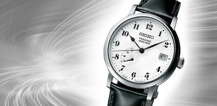 годинники Seiko Presage Prestige Line Enamel Dial Spring Drive