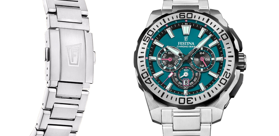 годинники Festina Chrono Bike — вигляд на застібку