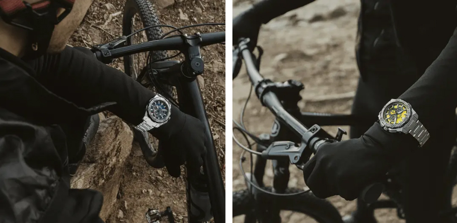 годинники Festina Chrono Bike — у двох різних велосипедистів
