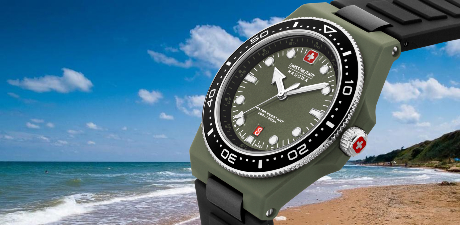 Годинник Swiss Military Hanowa Ocean Pioneer #tide SMWGN0001181