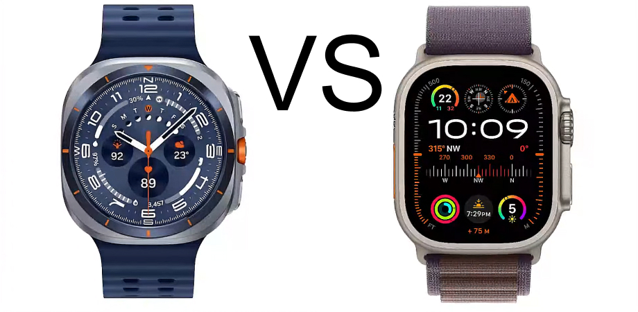 Galaxy Watch Ultra 2025 чи Apple Watch Ultra 2