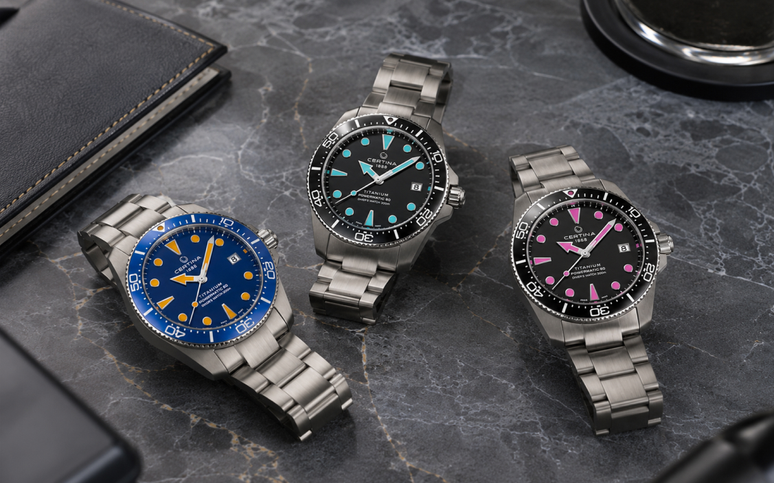 Certina DS Action Diver 38mm Titanium: новий погляд на легендарну