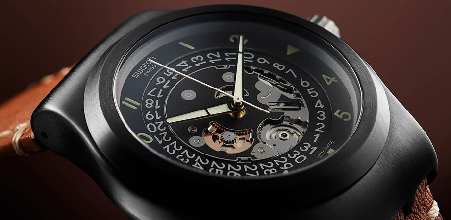 часы Swatch Sistem Thought Skeleton