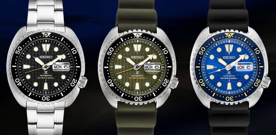 годинники Seiko Prospex King Turtle SRPE03, SRPE05, SRPE07