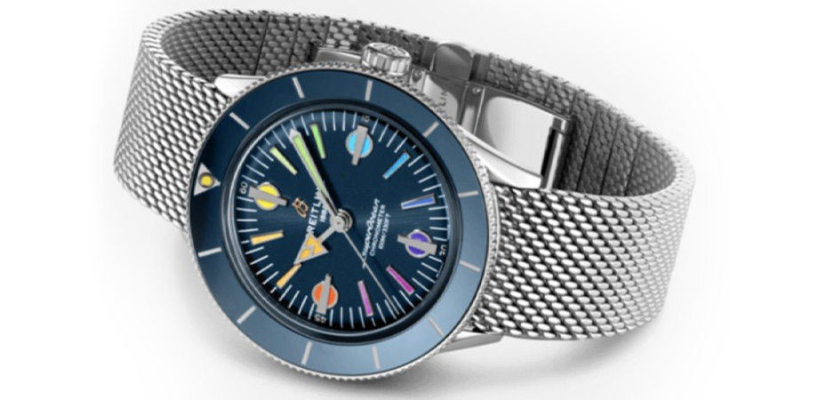 Наручные часы серии Breitling Superocean Heritage ’57 Rainbow Limited Edition II