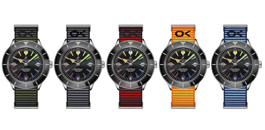 Наручные часы серии Breitling Superocean Heritage ’57 Rainbow Limited Edition II