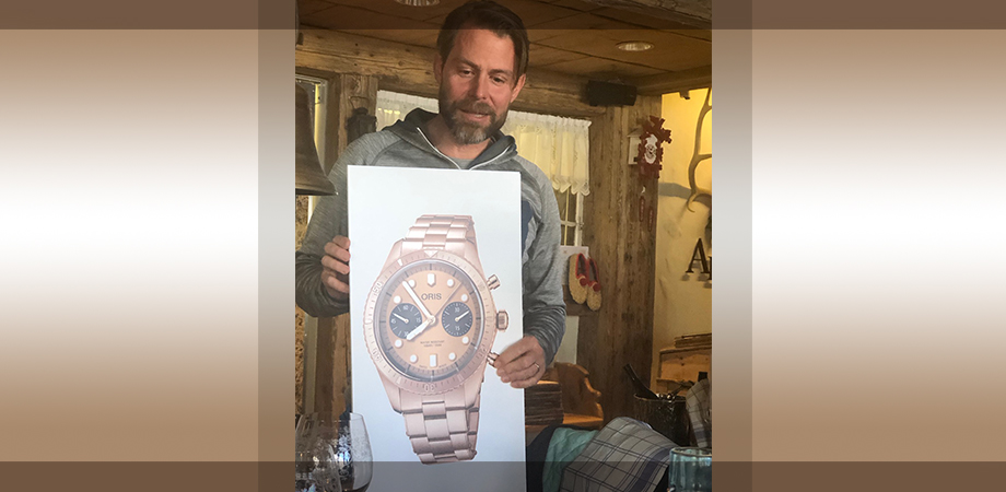 Чоловічий наручний годинник Oris Hölstein Edition 2020 Bronze