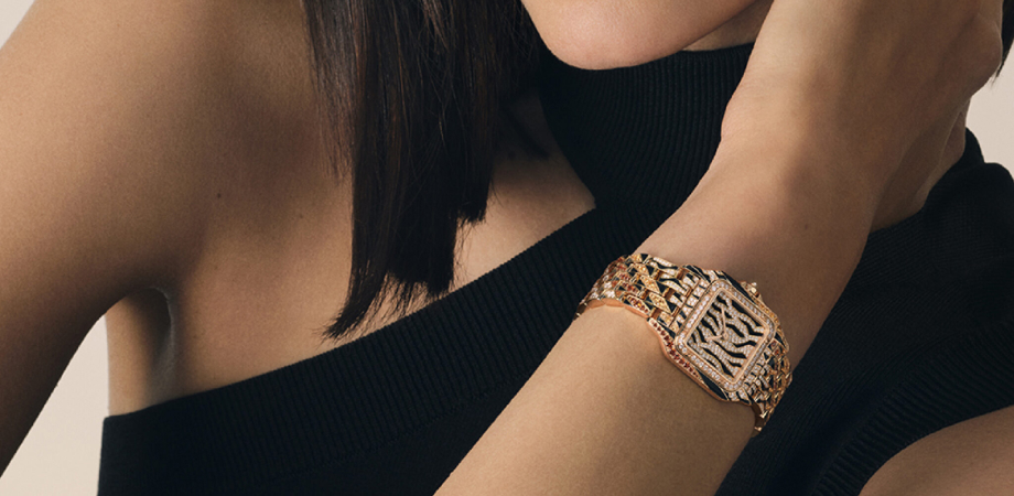 годинник Panthere de Cartier на зап’ясті