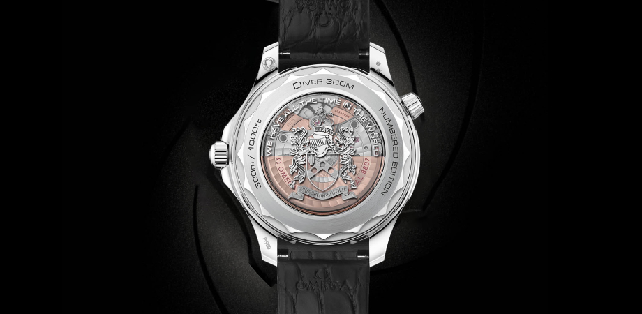 Чоловічий наручний годинник Omega Seamaster Diver 300M James Bond Numbered Edition 