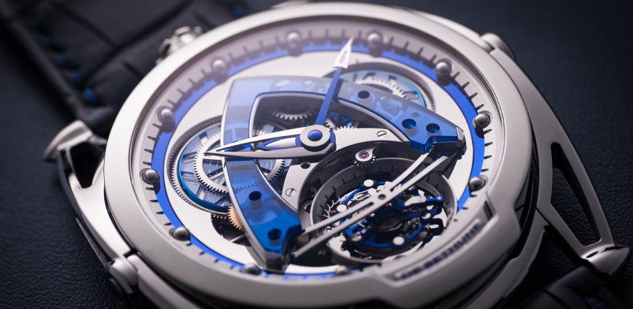 Наручные часы De Bethune DB28 Steel Wheels Sapphire Tourbillon