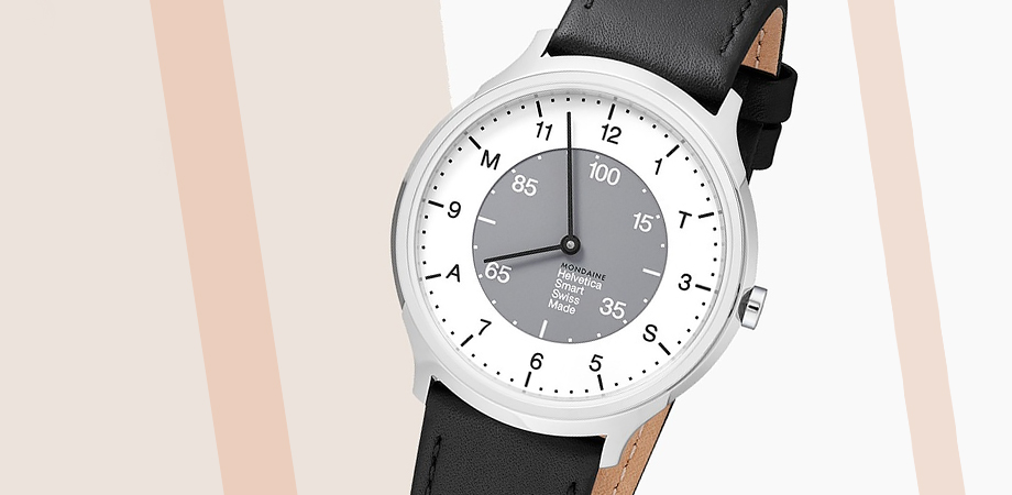 годинник Mondaine Helvetica 1 Hybrid Smartwatch