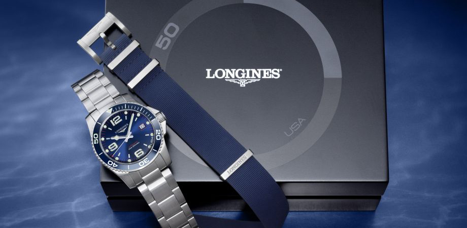 Наручний годинник Longines HydroConquest 43mm Blue