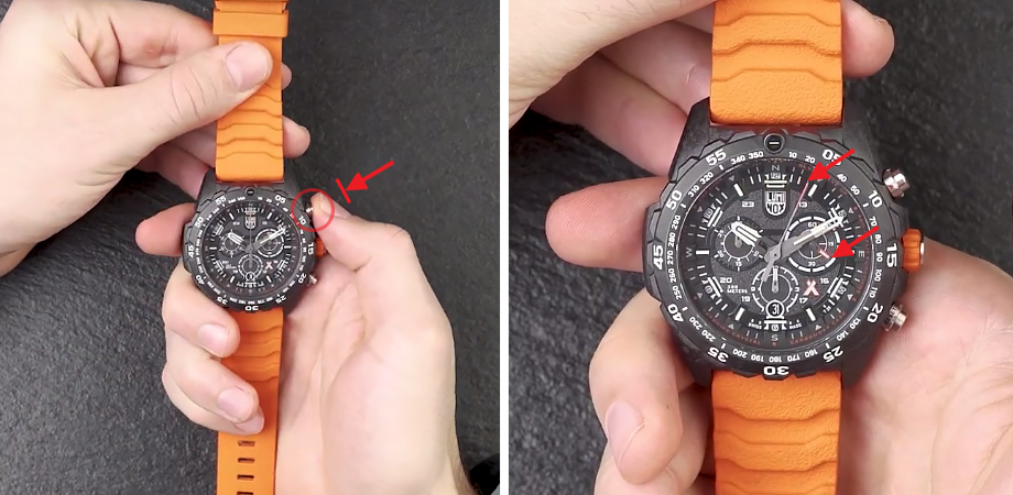 Як правильно користуватися годинником із хронографом?