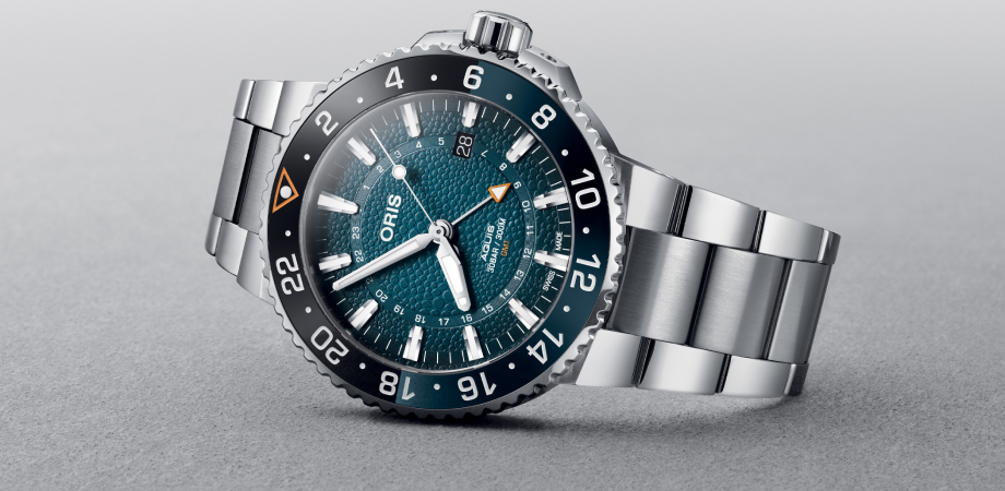 Часы Oris Aquis GMT Date Whale Shark Limited Edition