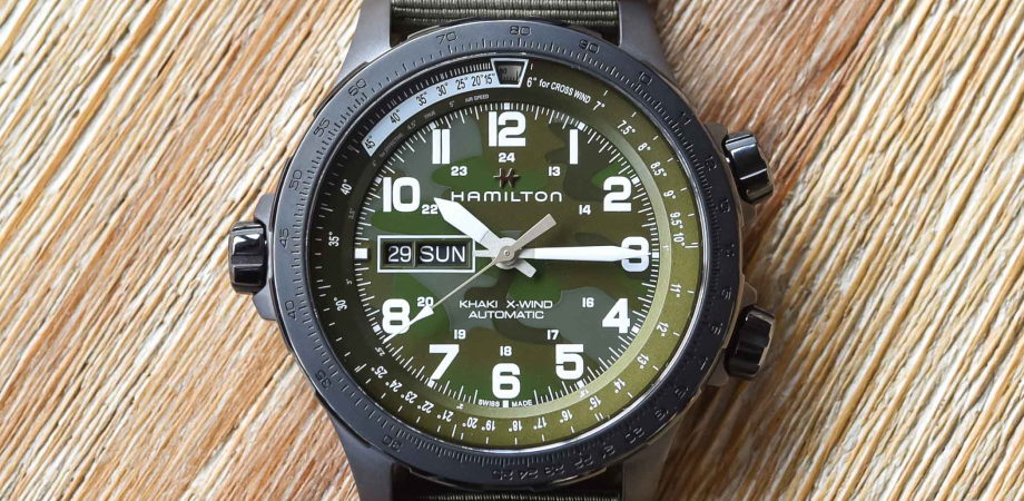 часы Hamilton Khaki Aviation X-Wind Auto Chrono и Day-Date
