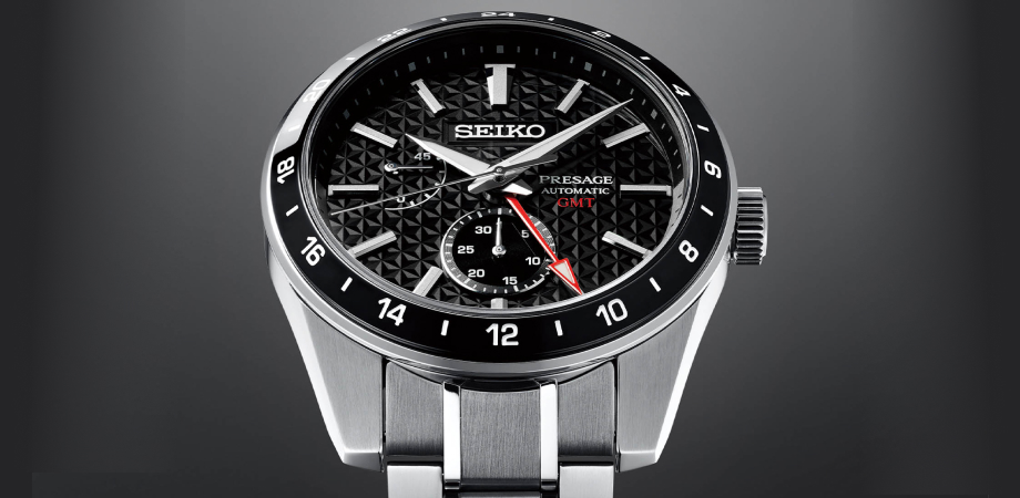 Наручні годинники Seiko Presage Sharp Edged GMT