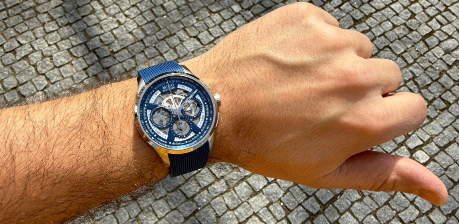часы Mido Multifort Skeleton Chronograph M038.662.17.040.00