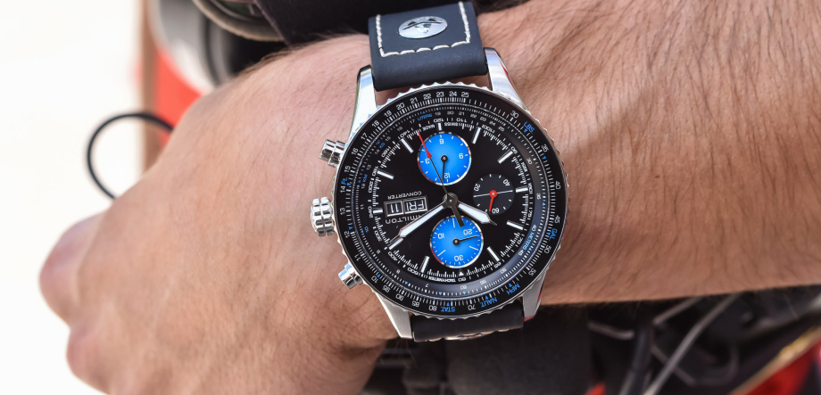 годинник Hamilton Khaki Aviation Converter Auto Chrono Air Zermatt