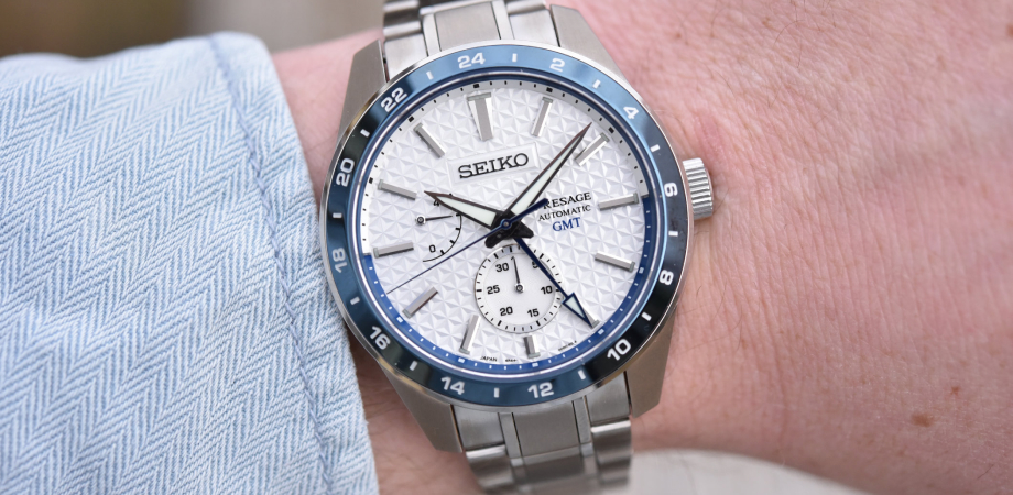 годинник Seiko Presage Sharp GMT