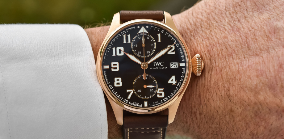 годинник IWC Big Pilot's Watch Monopusher Edition «Antoine de Saint Exupéry»
