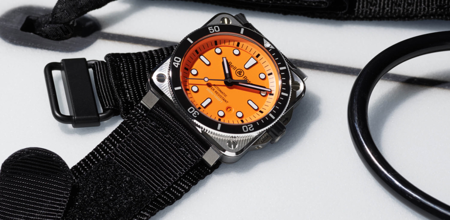 годинник Bell & Ross BR 03-92 Diver Orange