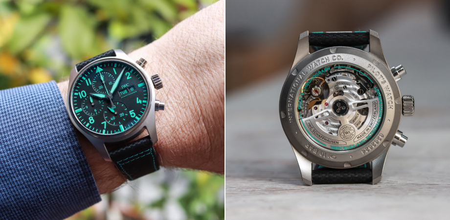 часы IWC Pilot’s Watch Chronograph 41 Edition Mercedes-AMG Petronas Formula One Team IW388108