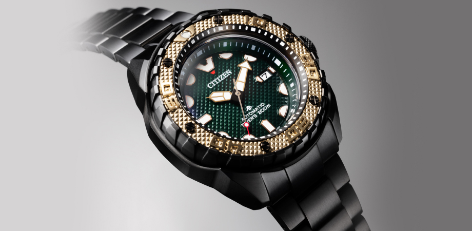 годинник Citizen Promaster Diver 200m Green Anaconda Limited Edition Asia