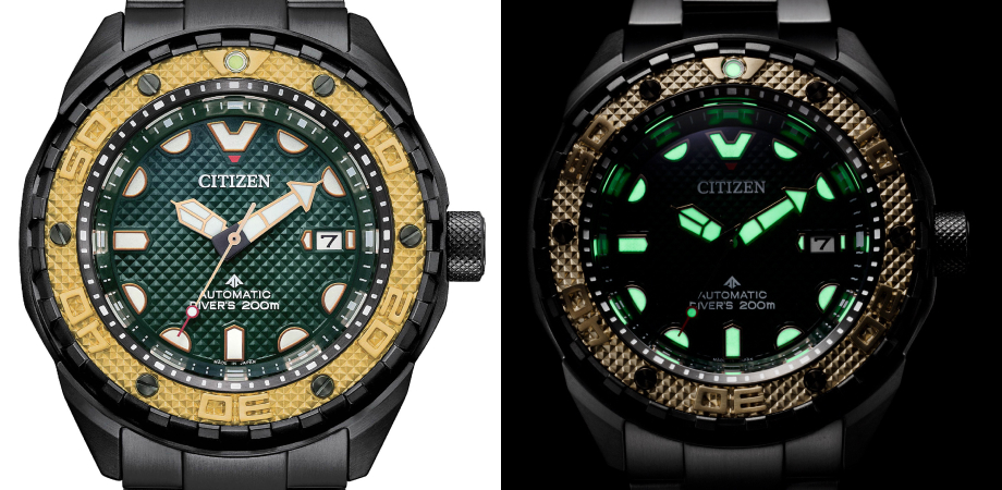 годинник Citizen Promaster Diver 200m Green Anaconda Limited Edition Asia