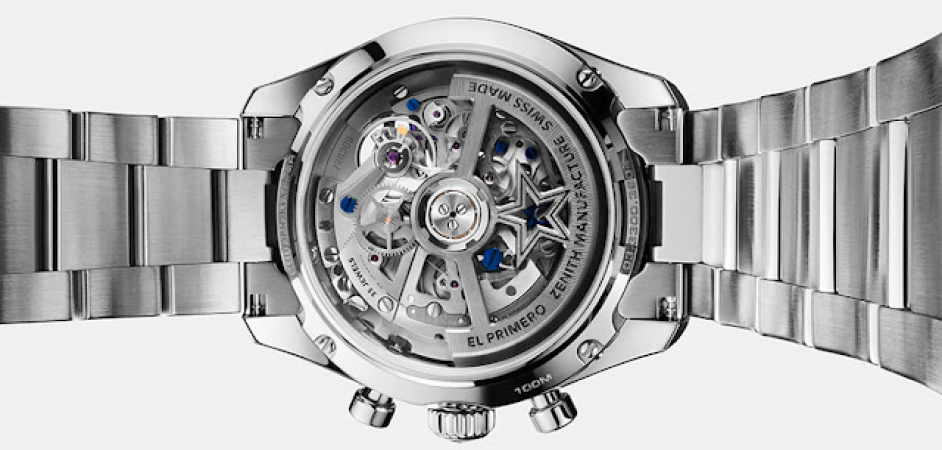 годинник Zenith Chronomaster Open Boutique Edition вид ззаду