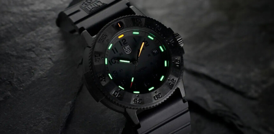 часы Luminox Sea XS.3001 разметка подсветки