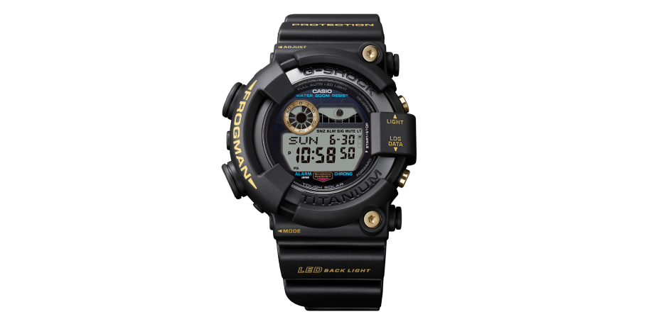 часы G-SHOCK Frogman 30th Anniversary Edition GW-8230B-9ADR вид прямо