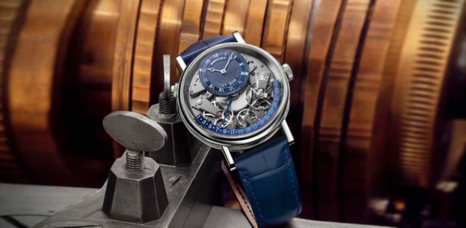 часы Breguet Tradition Quantième Rétrograde 7597 Blue Dial